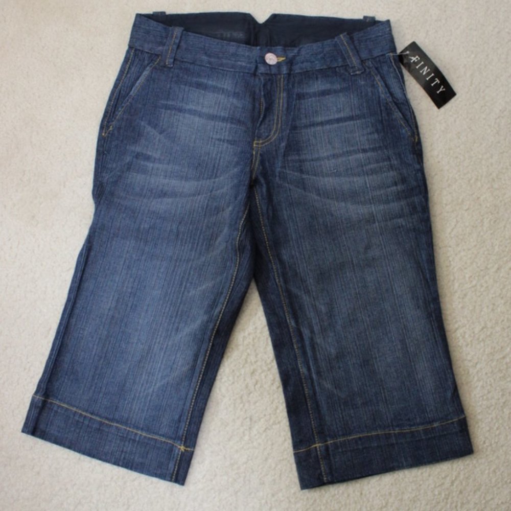 NWT "Finity" Jean shorts/capris